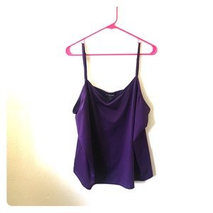🖤 Rich deep purple Lane Bryant cami plus 🖤